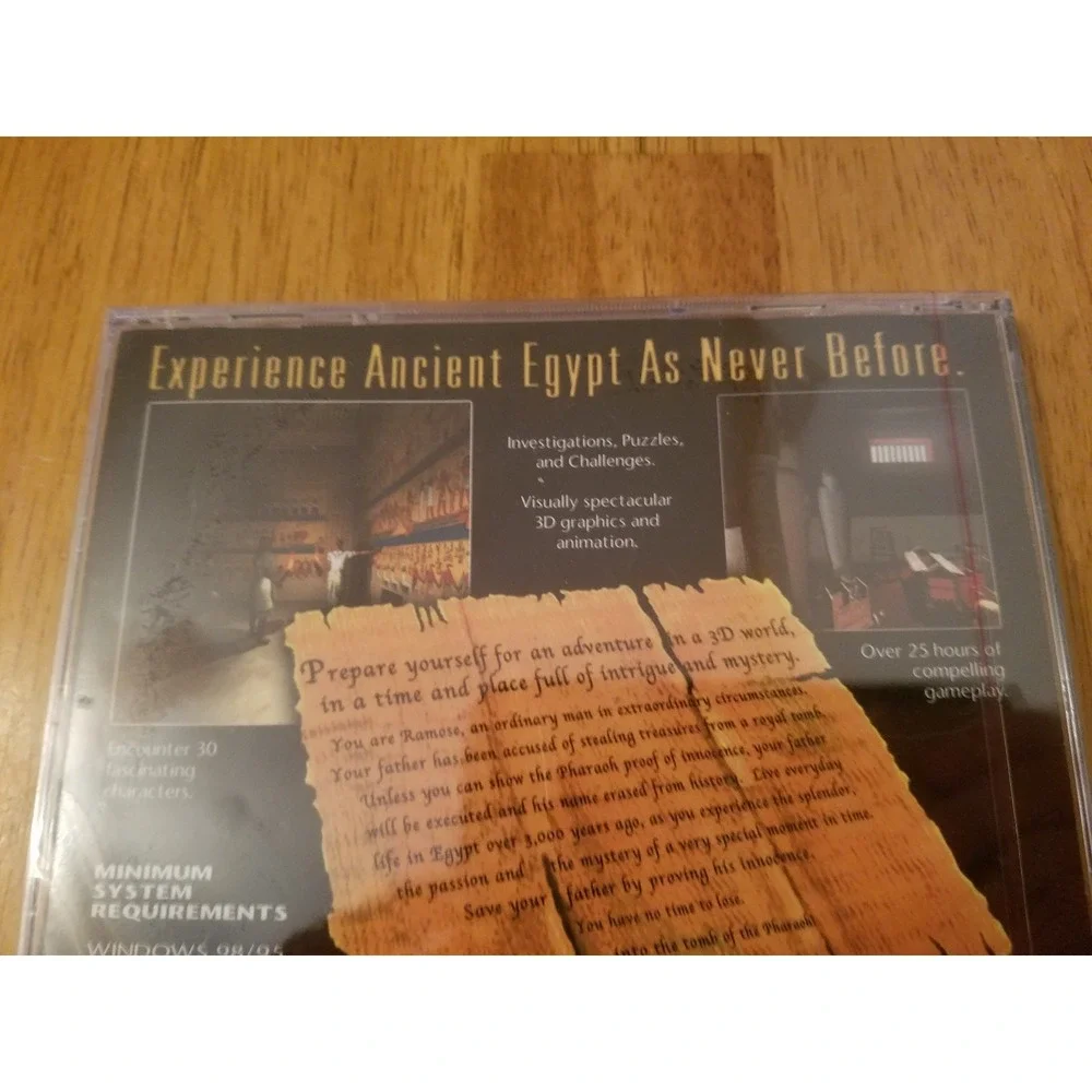 Egypt 1156 B.C. Tomb of the Pharaoh Pc Video Game - New, Sealed
